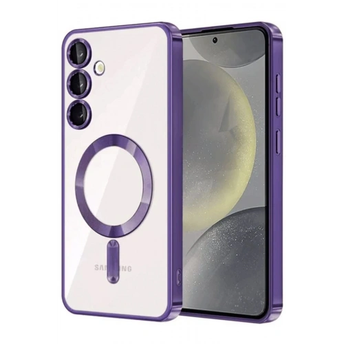 Durukar®  Samsung Galaxy A15 4G Kross Magneticsafe Kapak - Mor