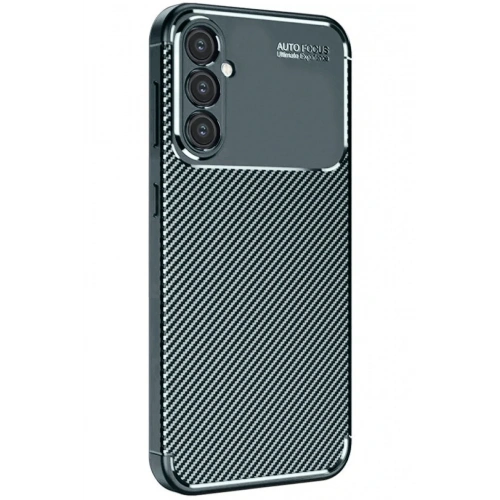 Durukar®  Samsung Galaxy A16 5G Kılıf Auto Focus Karbon Kapak - Koyu Yeşil