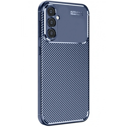Durukar®  Samsung Galaxy A16 5G Kılıf Auto Focus Karbon Kapak - Lacivert
