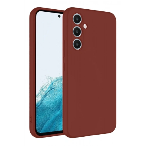 Durukar®  Samsung Galaxy A16 5G Kılıf First Silikon - Bordo
