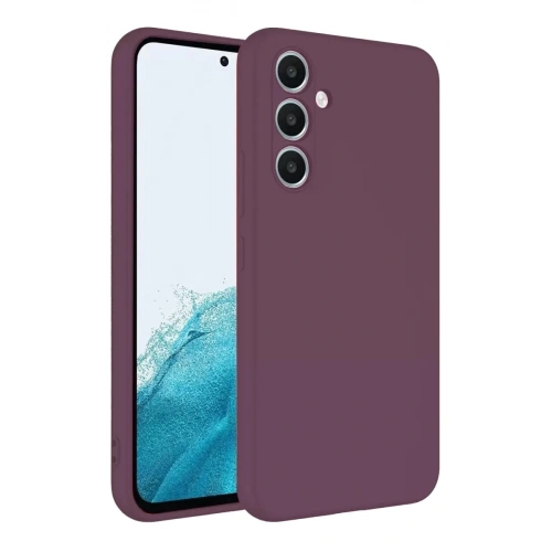 Durukar®  Samsung Galaxy A16 5G Kılıf First Silikon - Mürdüm