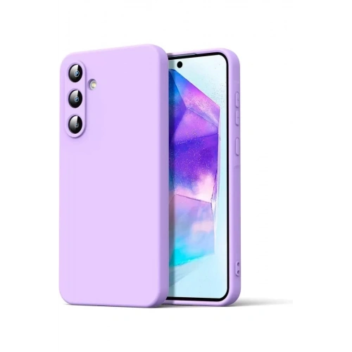Durukar®  Samsung Galaxy A16 5G Kılıf Nano içi Kadife Silikon - Lila