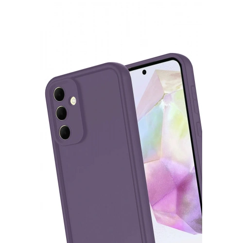 Durukar®  Samsung Galaxy A16 5G Kılıf Viera Silikon - Mürdüm