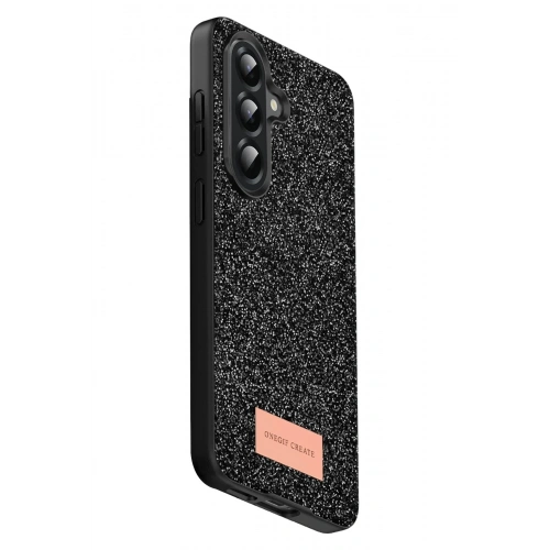 Durukar®  Samsung Galaxy A17 5G Bright Simli Kapak - Siyah