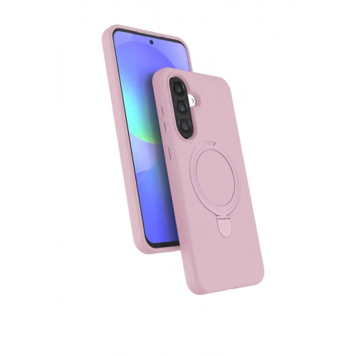 Durukar®  Samsung Galaxy A17 5G Regal Magsafe Standlı Kapak - Açık Pembe
