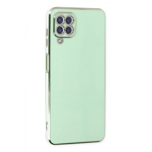 Durukar®  Samsung Galaxy A22 Kılıf Volet Silikon - Açık Yeşil