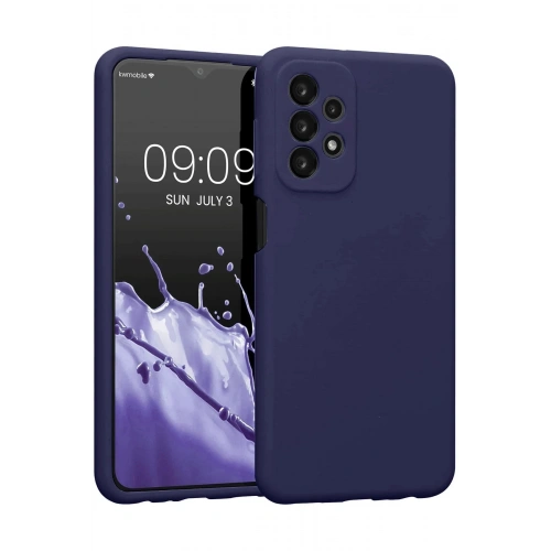 Durukar®  Samsung Galaxy A23 4G Kılıf First Silikon - Lacivert