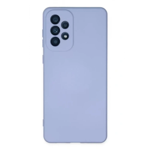 Durukar®  Samsung Galaxy A23 4G Kılıf Nano içi Kadife Silikon - Lila