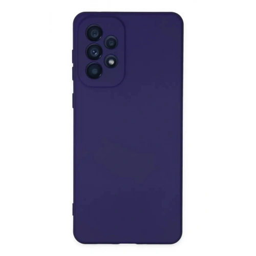 Durukar®  Samsung Galaxy A23 4G Kılıf Nano içi Kadife Silikon - Mor