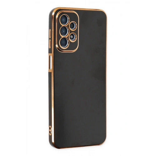 Durukar®  Samsung Galaxy A23 4G Kılıf Volet Silikon - Siyah