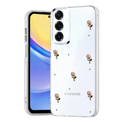 Durukar®  Samsung Galaxy A24 4G Fiyonk Desenli Kapak - Desen 6