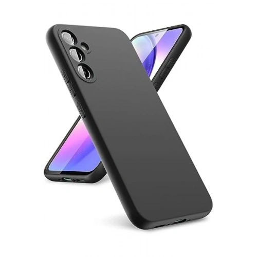Durukar®  Samsung Galaxy A24 4G Kılıf First Silikon - Siyah