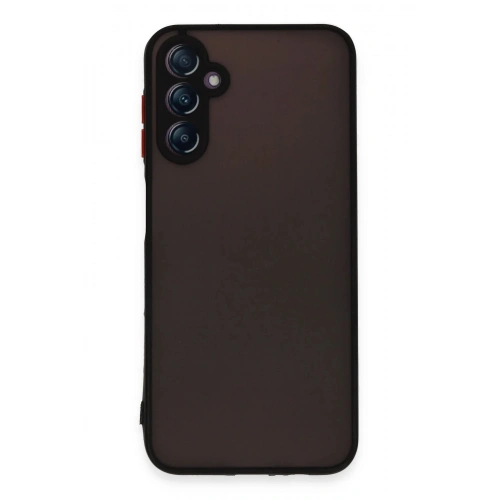 Durukar®  Samsung Galaxy A24 4G Kılıf Montreal Silikon Kapak - Siyah