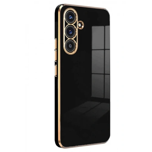 Durukar®  Samsung Galaxy A24 4G Kılıf Volet Silikon - Siyah