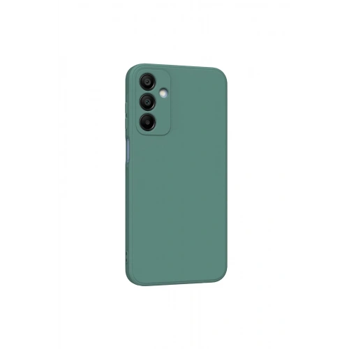 Durukar®  Samsung Galaxy A25 5G Kılıf First Silikon - Koyu Yeşil