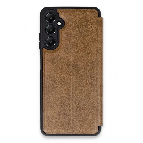 Durukar®  Samsung Galaxy A25 5G Kılıf Flip Cover - Taba