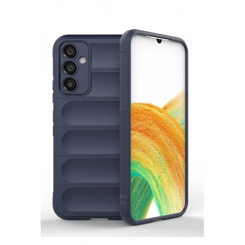 Durukar®  Samsung Galaxy A25 5G Kılıf Optimum Silikon - Lacivert