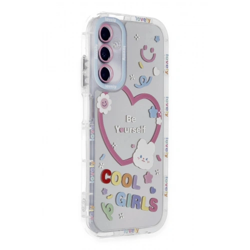 Durukar®  Samsung Galaxy A25 5G Kılıf Reflexion Desenli Kapak - Desen 1