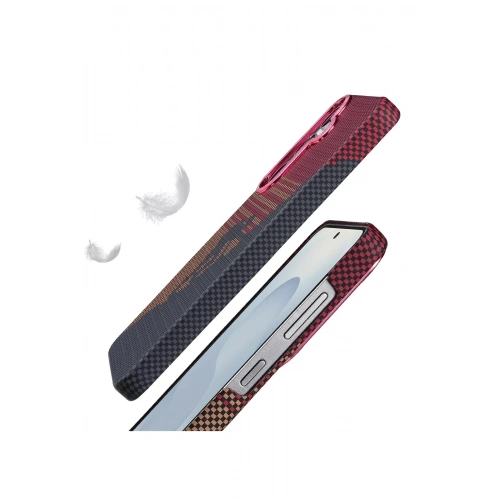 Durukar®  Samsung Galaxy A25 5G Vega Magsafe Kapak - Kırmızı