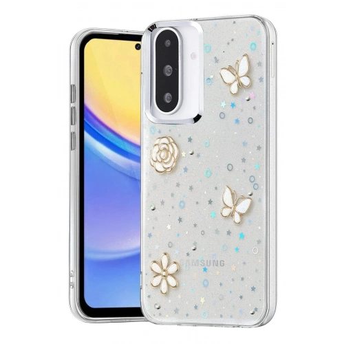 Durukar®  Samsung Galaxy A26 Fiyonk Desenli Kapak - Desen 10