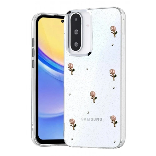 Durukar®  Samsung Galaxy A26 Fiyonk Desenli Kapak - Desen 6