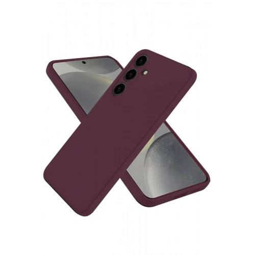 Durukar®  Samsung Galaxy A26 Kılıf First Silikon - Mürdüm