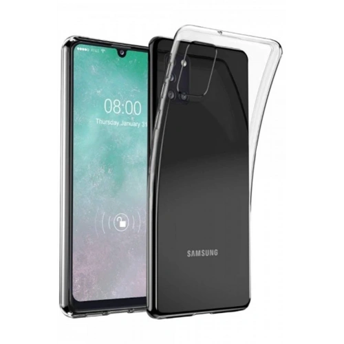 Durukar®  Samsung Galaxy A31 Kılıf Lüx Şeffaf Silikon