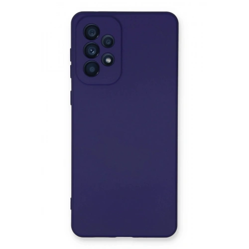 Durukar®  Samsung Galaxy A33 5G Kılıf Nano içi Kadife Silikon - Mor
