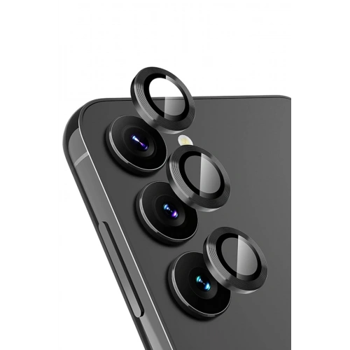 Durukar®  Samsung Galaxy A34 5G Valdez Metal Kamera Lens - Siyah