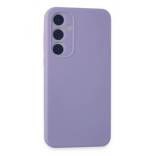 Durukar®  Samsung Galaxy A35 5G Kılıf First Silikon - Lila