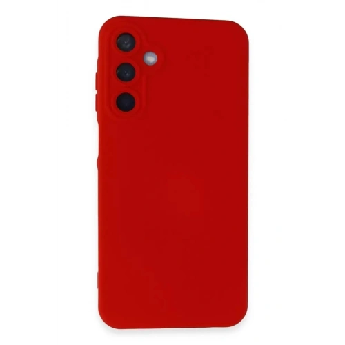 Durukar®  Samsung Galaxy A35 5G Kılıf Nano içi Kadife Silikon - Kırmızı