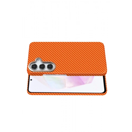 Durukar®  Samsung Galaxy A35 5G Vega Magsafe Kapak - Turuncu