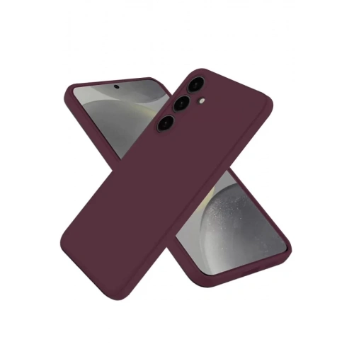 Durukar®  Samsung Galaxy A36 Kılıf First Silikon - Mürdüm