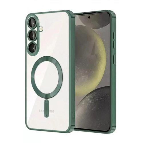 Durukar®  Samsung Galaxy A37 5G Kross Magneticsafe Kapak - Koyu Yeşil