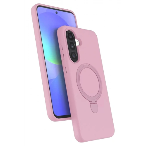 Durukar®  Samsung Galaxy A37 5G Regal Magsafe Standlı Kapak - Açık Pembe