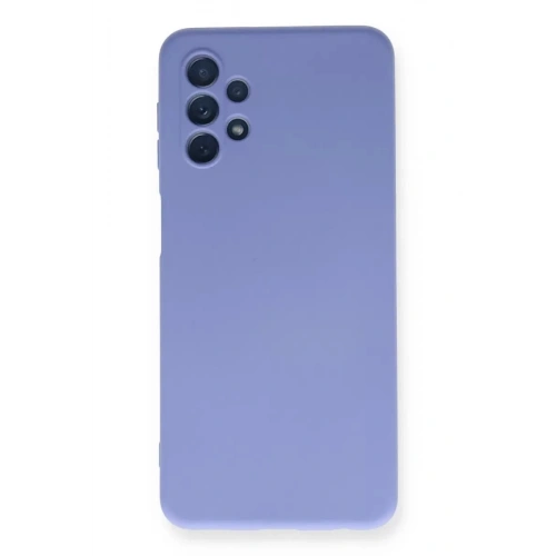 Durukar®  Samsung Galaxy A52 Kılıf Nano içi Kadife Silikon - Lila
