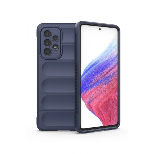 Durukar®  Samsung Galaxy A53 5G Kılıf Optimum Silikon - Lacivert