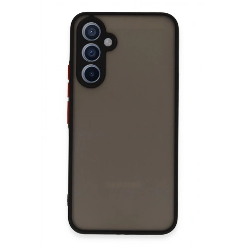 Durukar®  Samsung Galaxy A54 5G Kılıf Montreal Silikon Kapak - Siyah