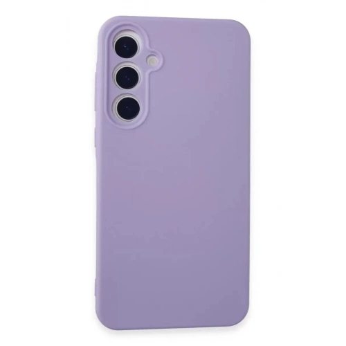 Durukar®  Samsung Galaxy A55 5G Kılıf Nano içi Kadife Silikon - Lila