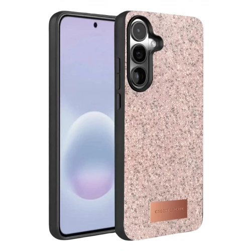Durukar®  Samsung Galaxy A57 5G Bright Simli Kapak - Pembe