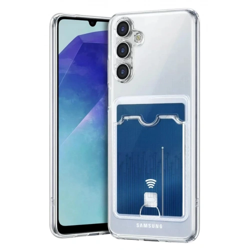 Durukar®  Samsung Galaxy A57 5G Kart Şeffaf Silikon - Şeffaf