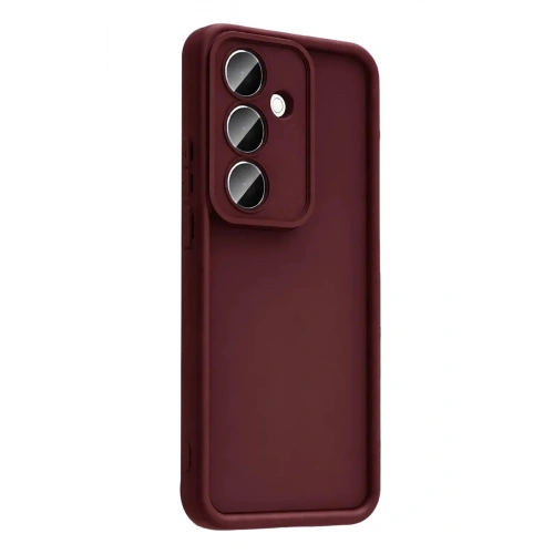 Durukar®  Samsung Galaxy A57 5G Viera Silikon - Bordo