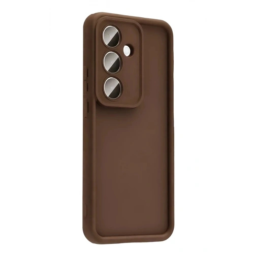Durukar®  Samsung Galaxy A57 5G Viera Silikon - Kahverengi
