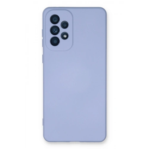 Durukar®  Samsung Galaxy A73 5G Kılıf Nano içi Kadife Silikon - Lila