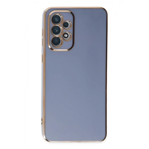 Durukar®  Samsung Galaxy A73 5G Kılıf Volet Silikon - Mavi