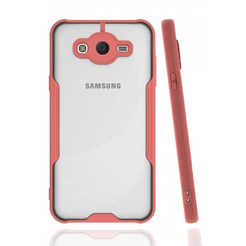 Durukar®  Samsung Galaxy J7 Kılıf Platin Silikon - Pembe