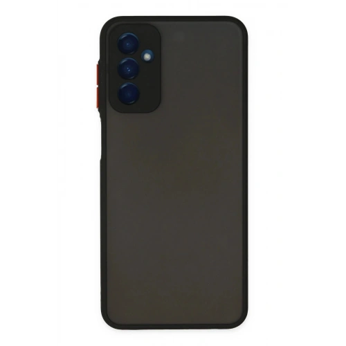 Durukar®  Samsung Galaxy M13 Kılıf Montreal Silikon Kapak - Siyah