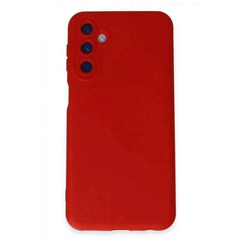 Durukar®  Samsung Galaxy M14 5G Kılıf Nano içi Kadife Silikon - Kırmızı