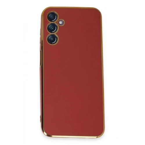 Durukar®  Samsung Galaxy M14 5G Kılıf Volet Silikon - Kırmızı
