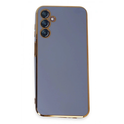 Durukar®  Samsung Galaxy M14 5G Kılıf Volet Silikon - Mavi